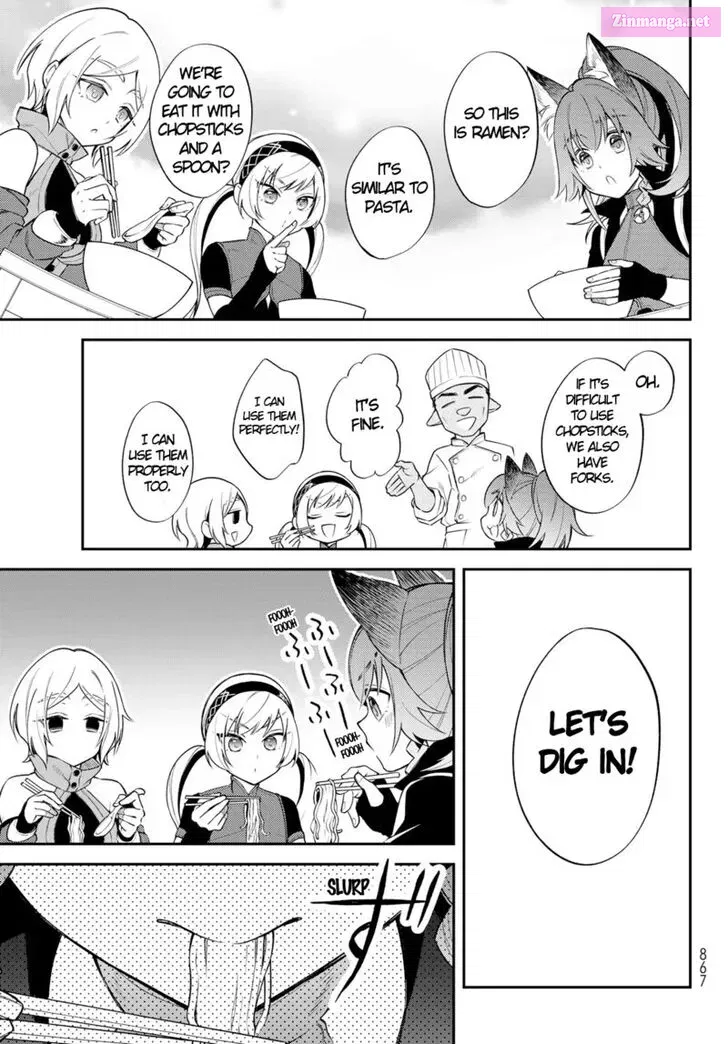 Tensei shitara Slime datta Ken Ibun: Makuni Kurashi no Trinity Chapter 45 page 8 - Mangabat