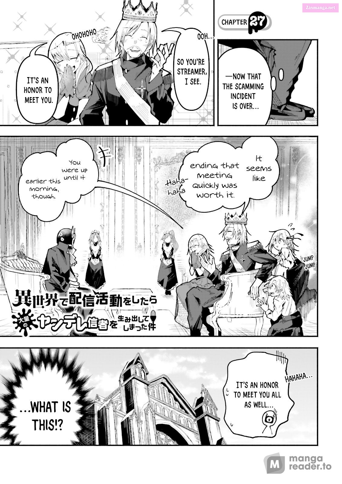 The Case In Which Streaming In Another World Led To The Creation Of A Massive Yandere Following Chapter 27 page 1 - MangaNato