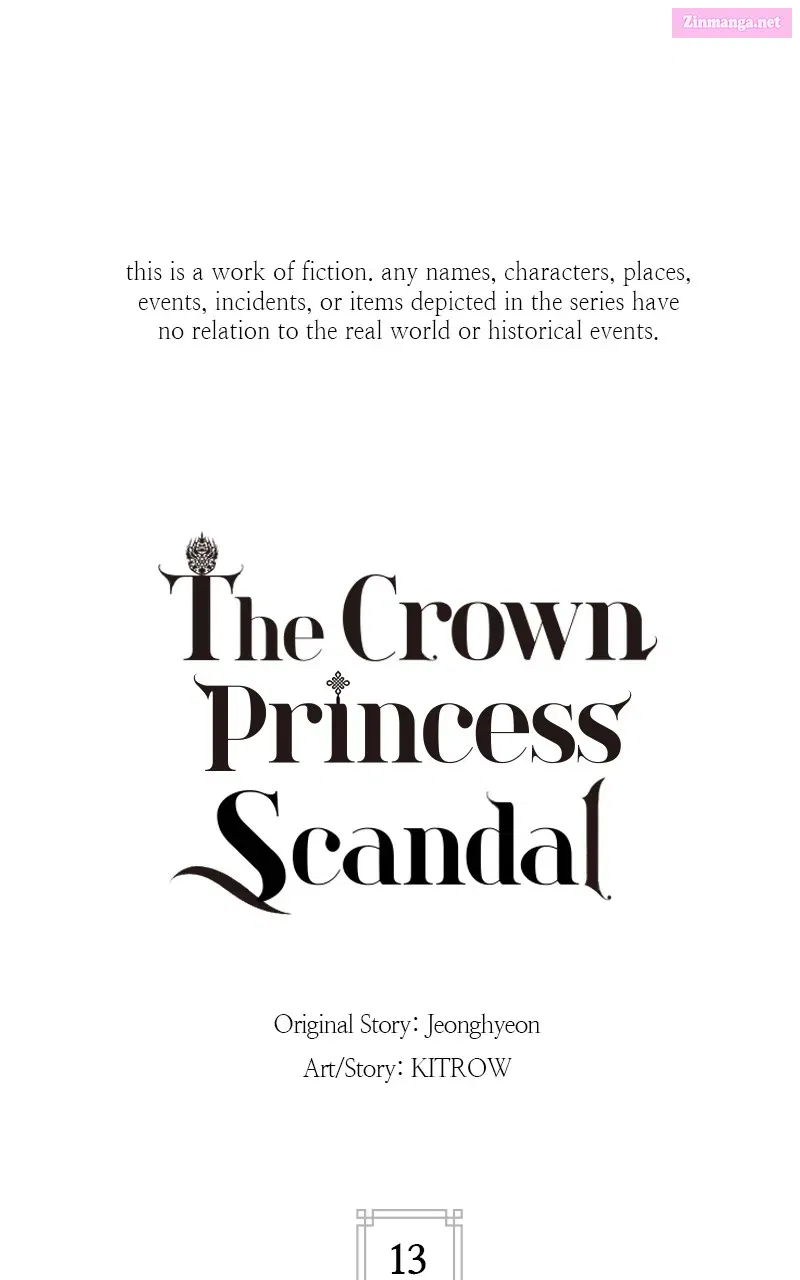 The Crown Princess Scandal Chapter 13 page 1 - MangaNelo