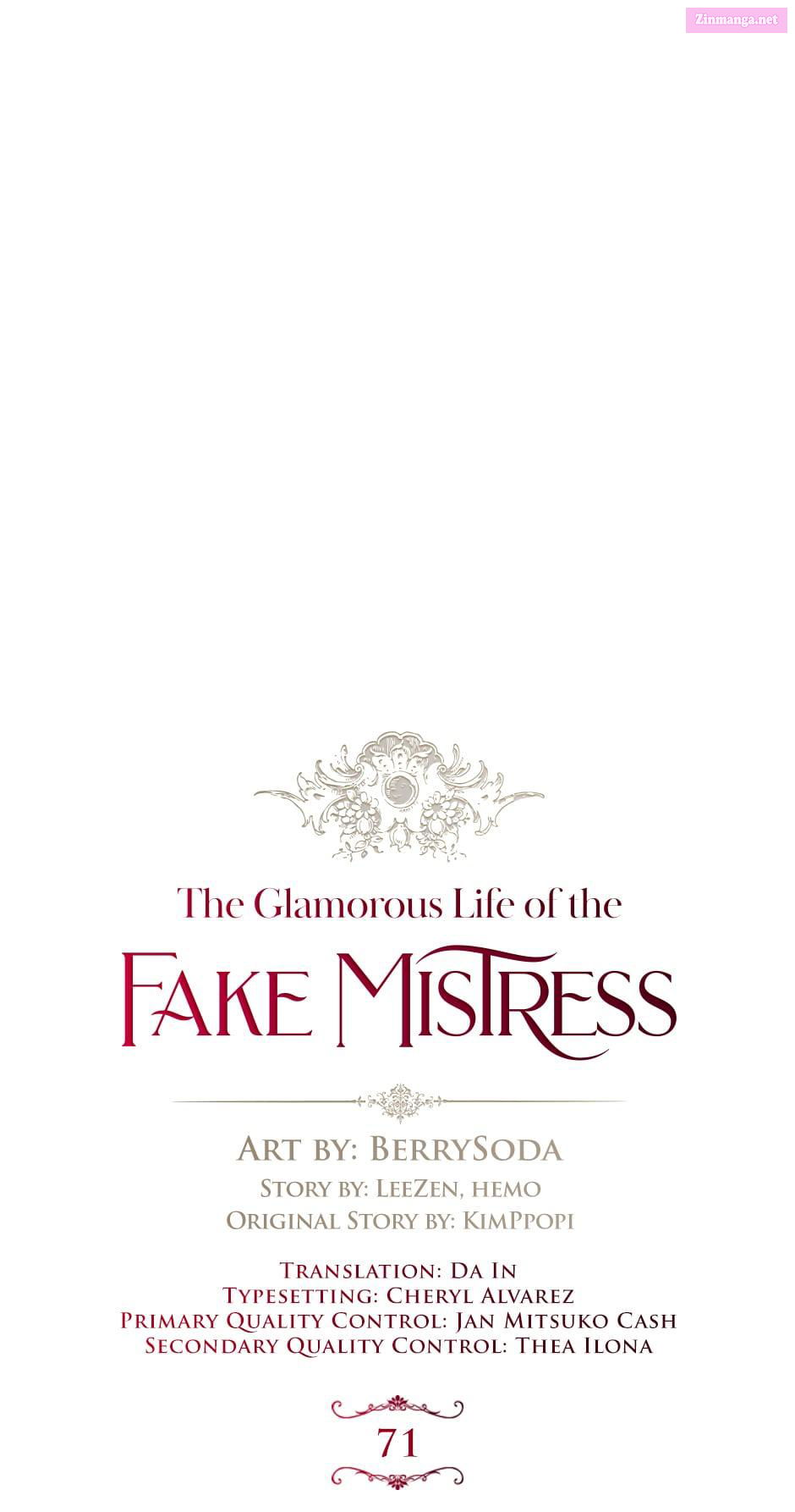 The Glamorous Life of the Fake Mistress Chapter 71 page 31 - MangaKakalot