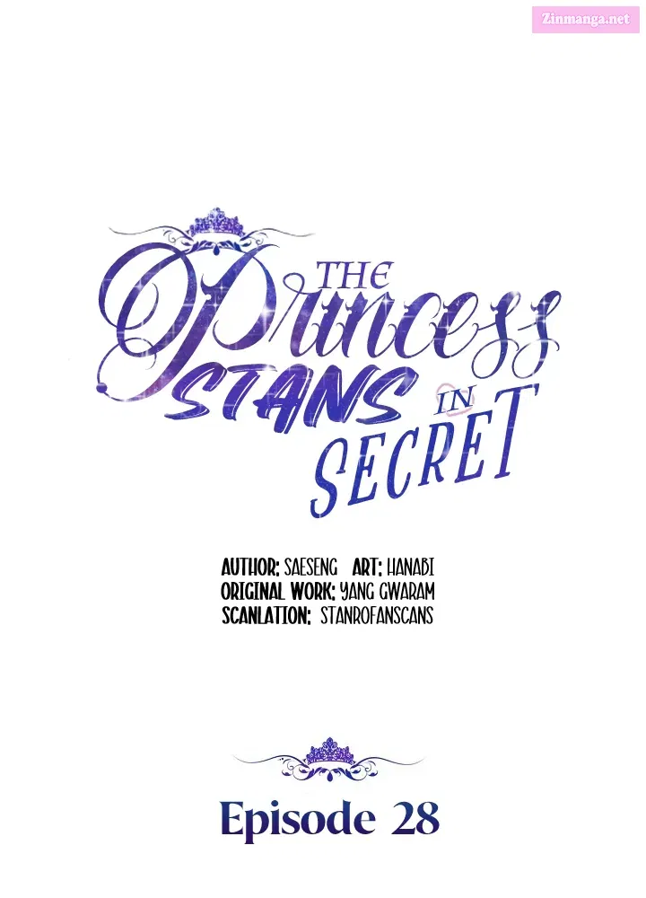 The Princess Stans in Secret Chapter 28 page 29 - MangaNelo