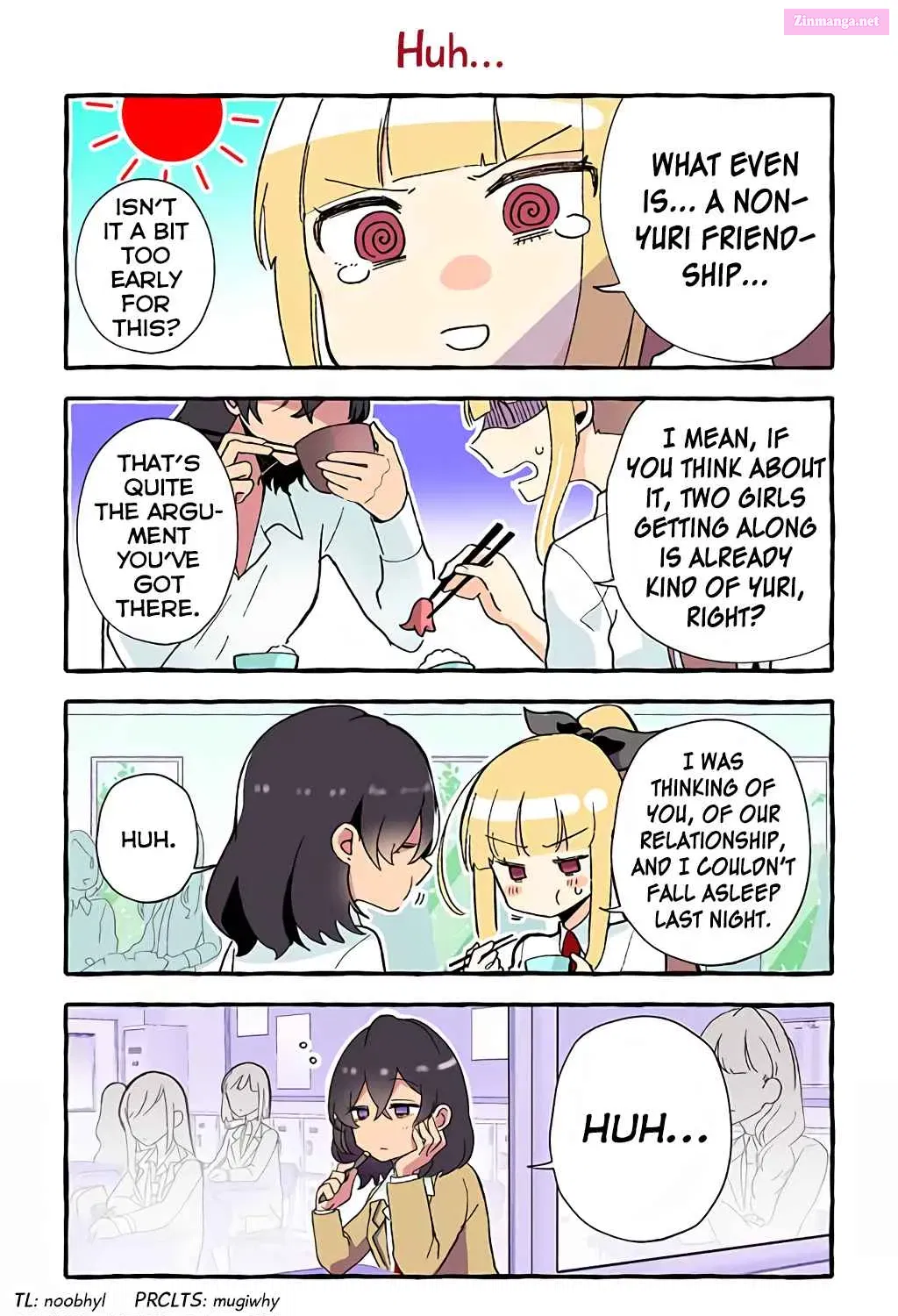 The Results of My Author/Classmate Discovering My Yuri Obsession Chapter 61 page 1 - MangaKakalot