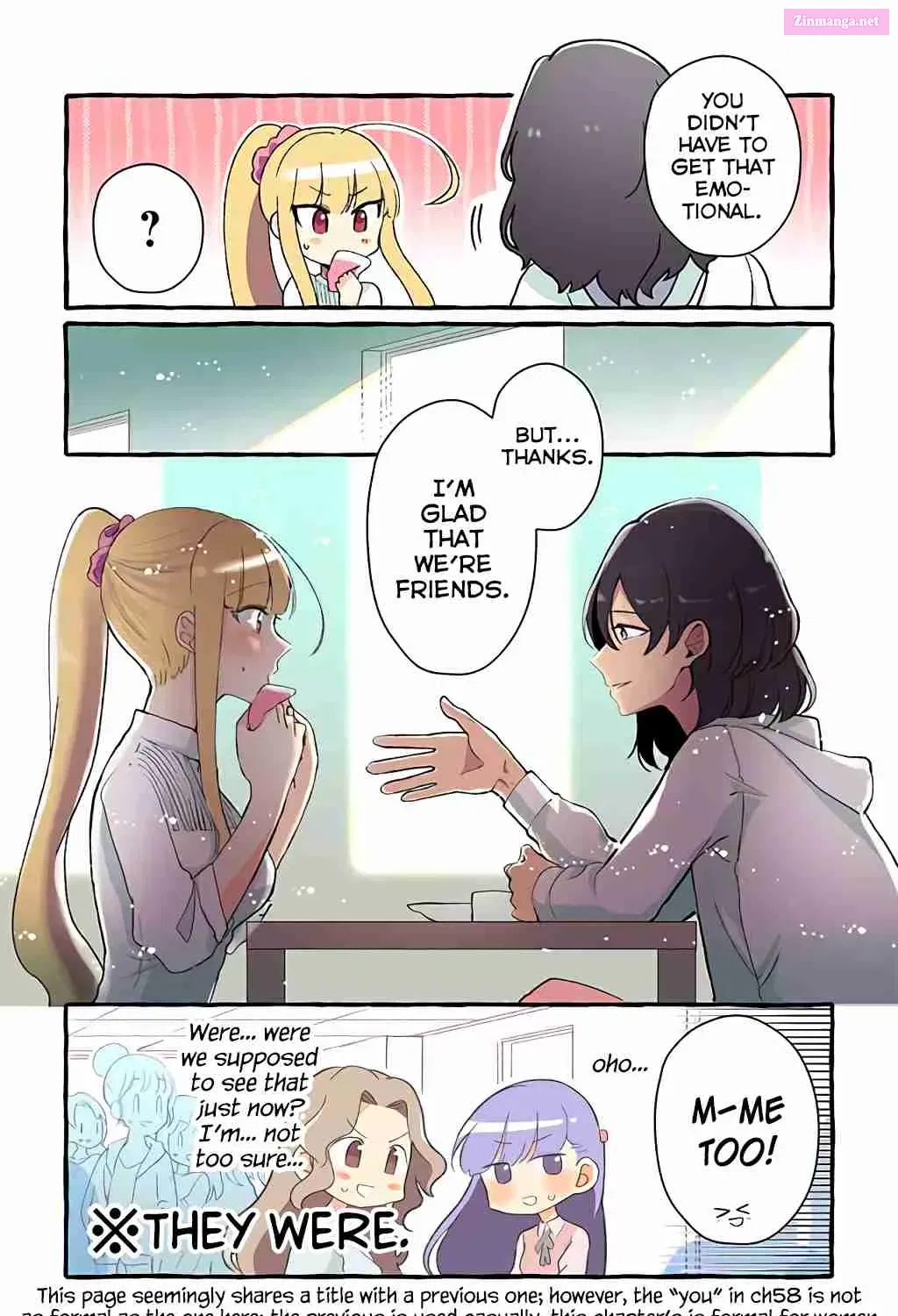 The Results of My Author/Classmate Discovering My Yuri Obsession Chapter 68 page 7 - MangaKakalot