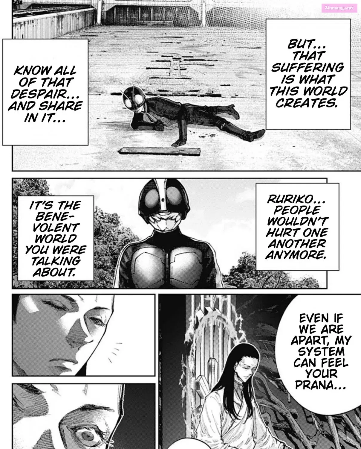 There is no true peace in this world -Shin Kamen Rider SHOCKER SIDE- Chapter 78 page 3 - MangaNelo