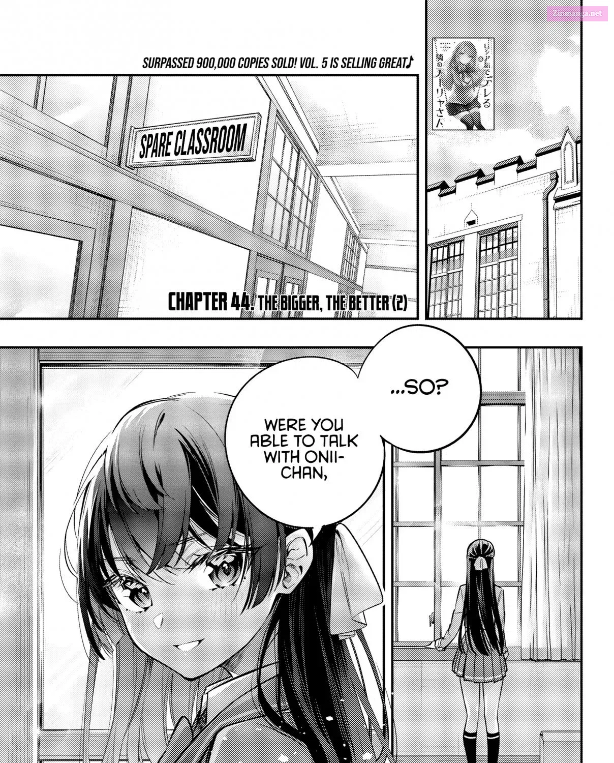 Tokidoki Bosotto Roshia-go de Dereru Tonari no Alya-san Chapter 44 page 2 - Mangabat