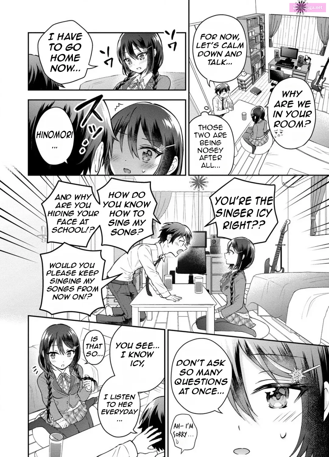 Tonari no Seki no Inkya Joshi ga Oshi Utai Datta ~Ore no Kyoku wo Uttatekure!~ Chapter 2 page 33 - MangaKakalot