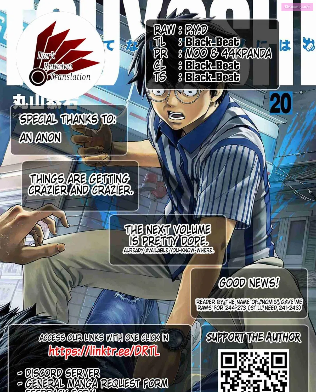 TSUYOSHI - Daremo Katenai, Aitsu ni wa Chapter 219 page 38 - MangaNelo