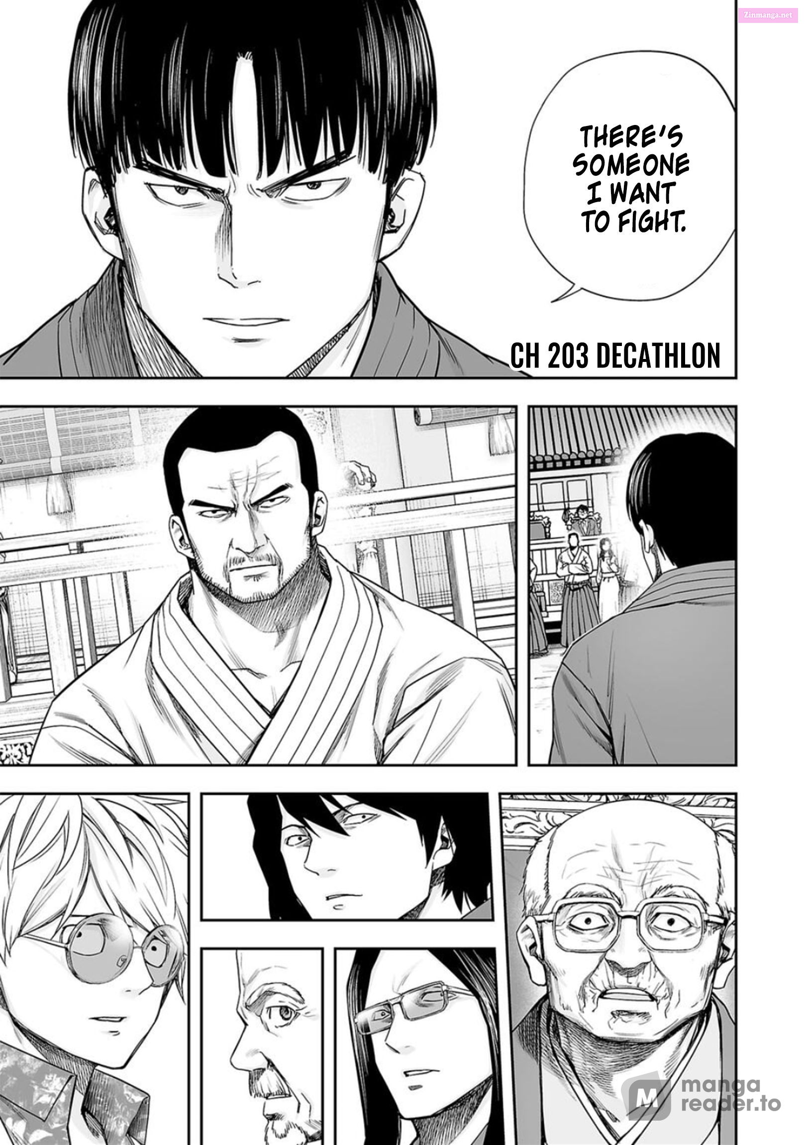 Tsuyoshi: The One Who No One Can Win Against Chapter 203 page 1 - MangaKakalot