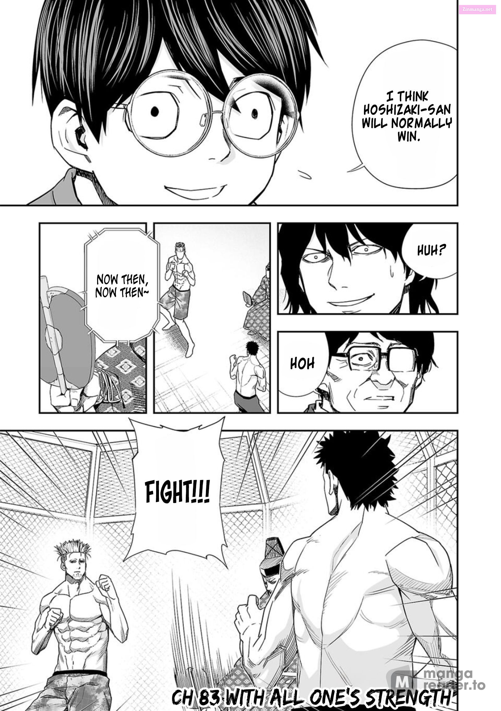 Tsuyoshi: The One Who No One Can Win Against Chapter 83 page 1 - MangaKakalot