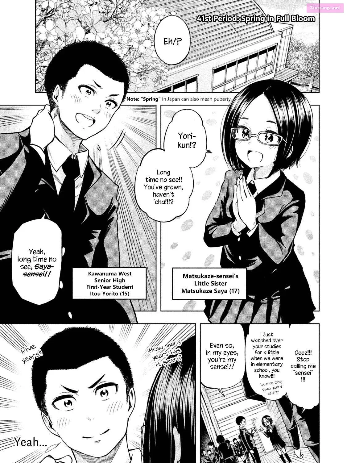 Why the Hell Are You Here, Teacher?! Chapter 41 page 9 - MangaKakalot