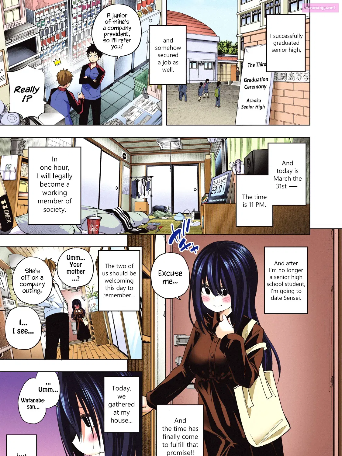 Why the Hell Are You Here, Teacher?! Chapter 60.1 page 15 - MangaNato