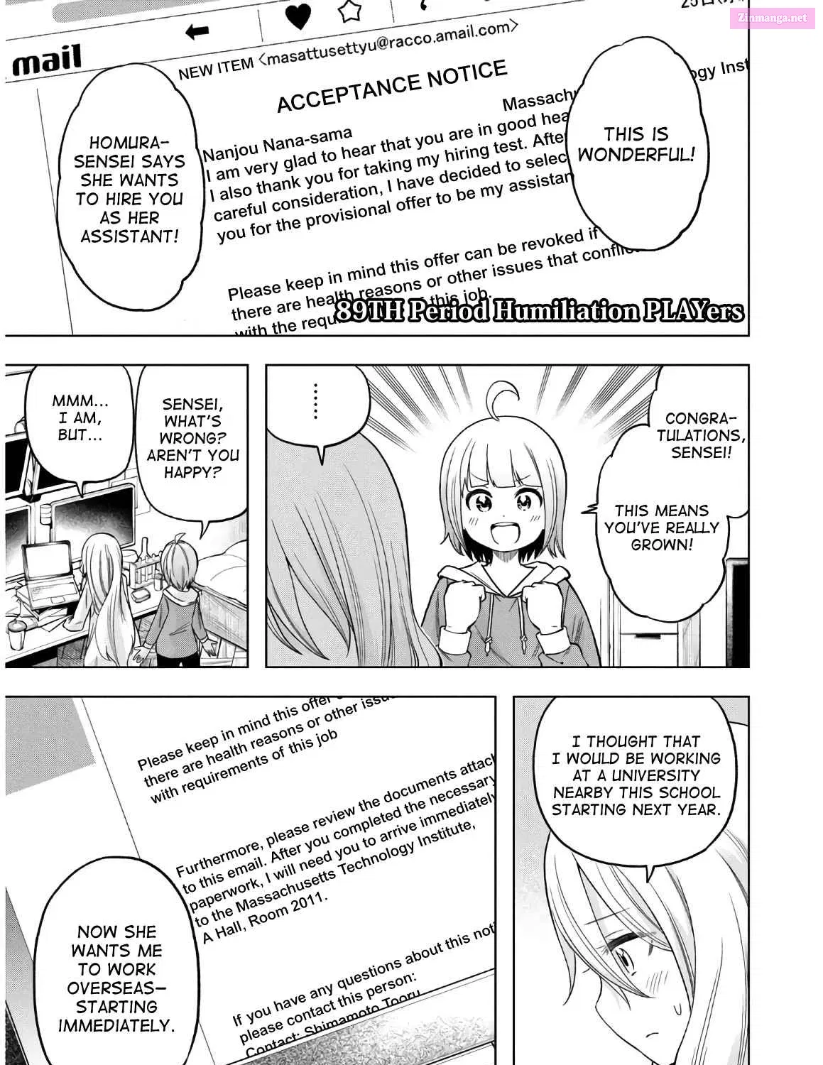 Why the Hell Are You Here, Teacher?! Chapter 89 page 1 - MangaNato