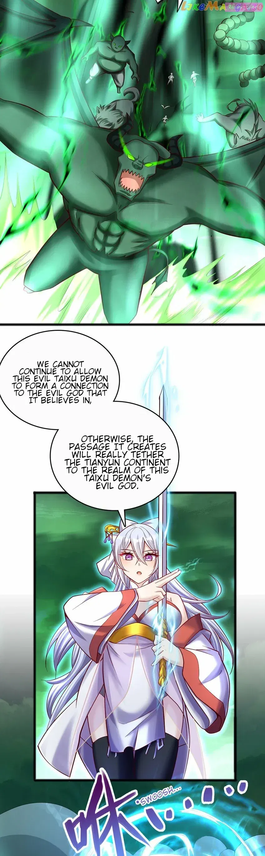 With A Sword Domain, I Can Become The Sword Saint Chapter 76 page 20 - MangaNato