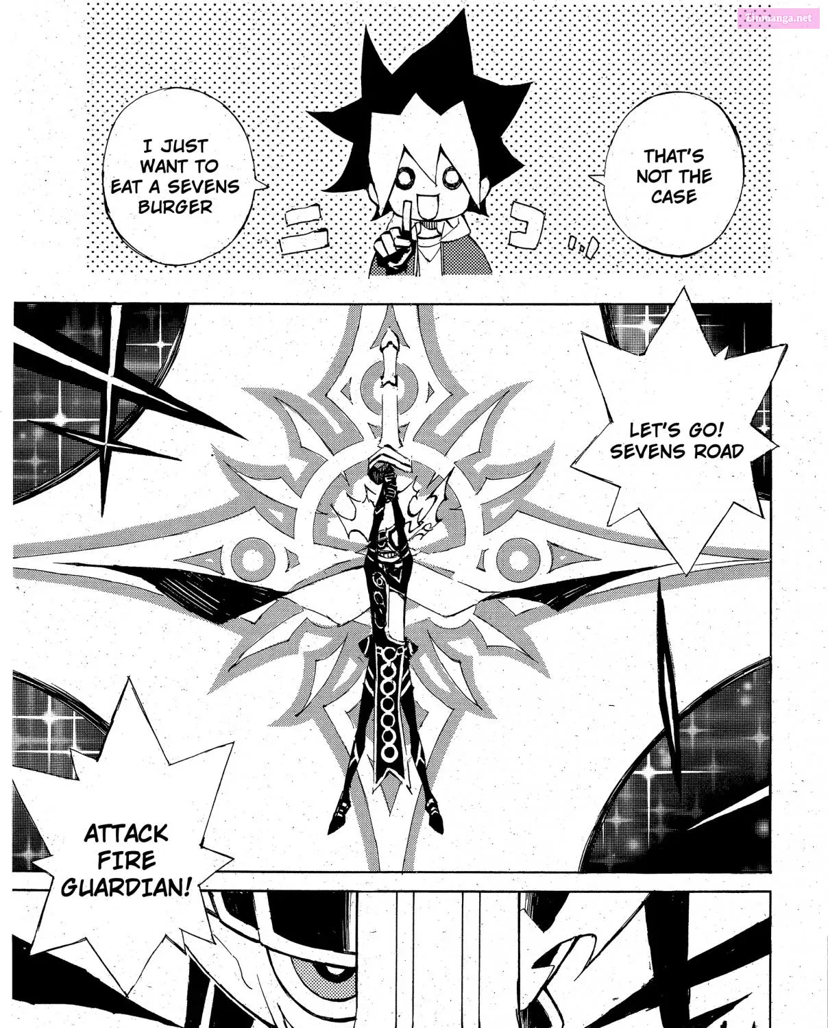 Yu-Gi-Oh! SEVENS Luke! Bakuretsu Hadou Den!! Chapter 1 page 35 - MangaNato