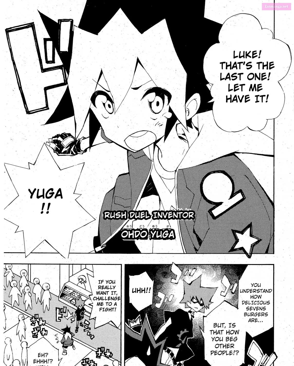 Yu-Gi-Oh! SEVENS Luke! Bakuretsu Hadou Den!! Chapter 1 page 9 - MangaNato