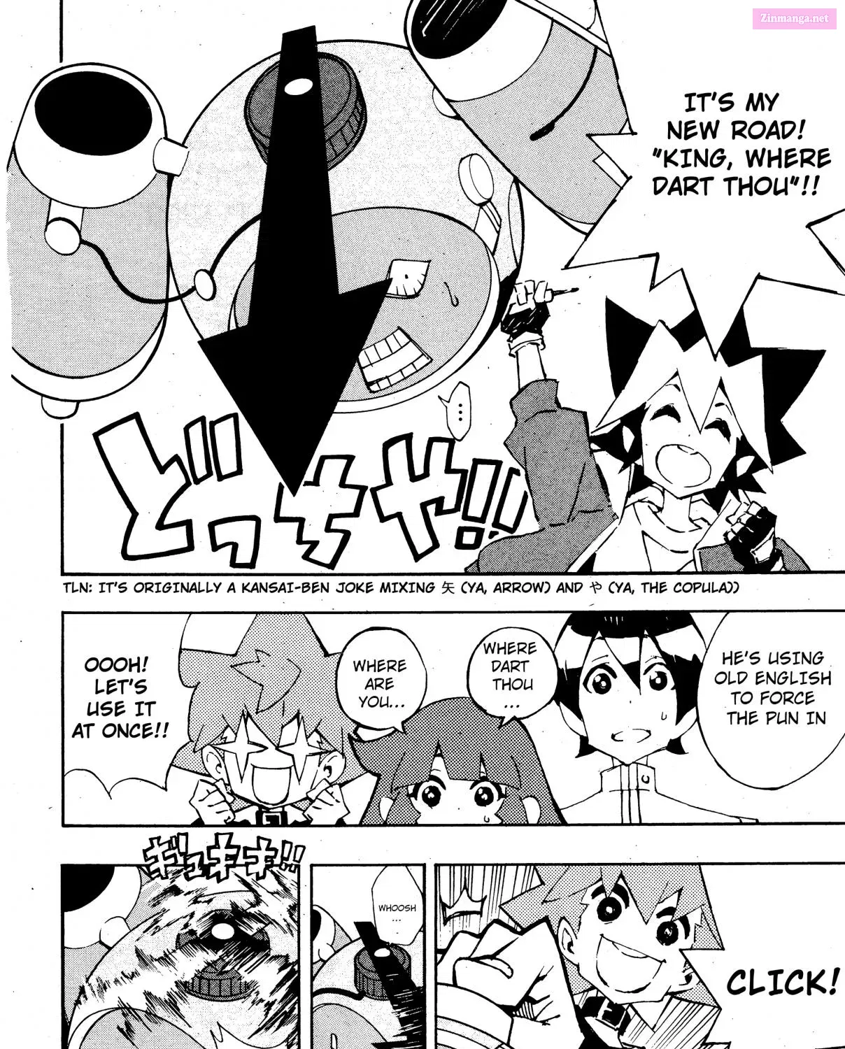 Yu-Gi-Oh! SEVENS Luke! Bakuretsu Hadou Den!! Chapter 7 page 56 - MangaNato