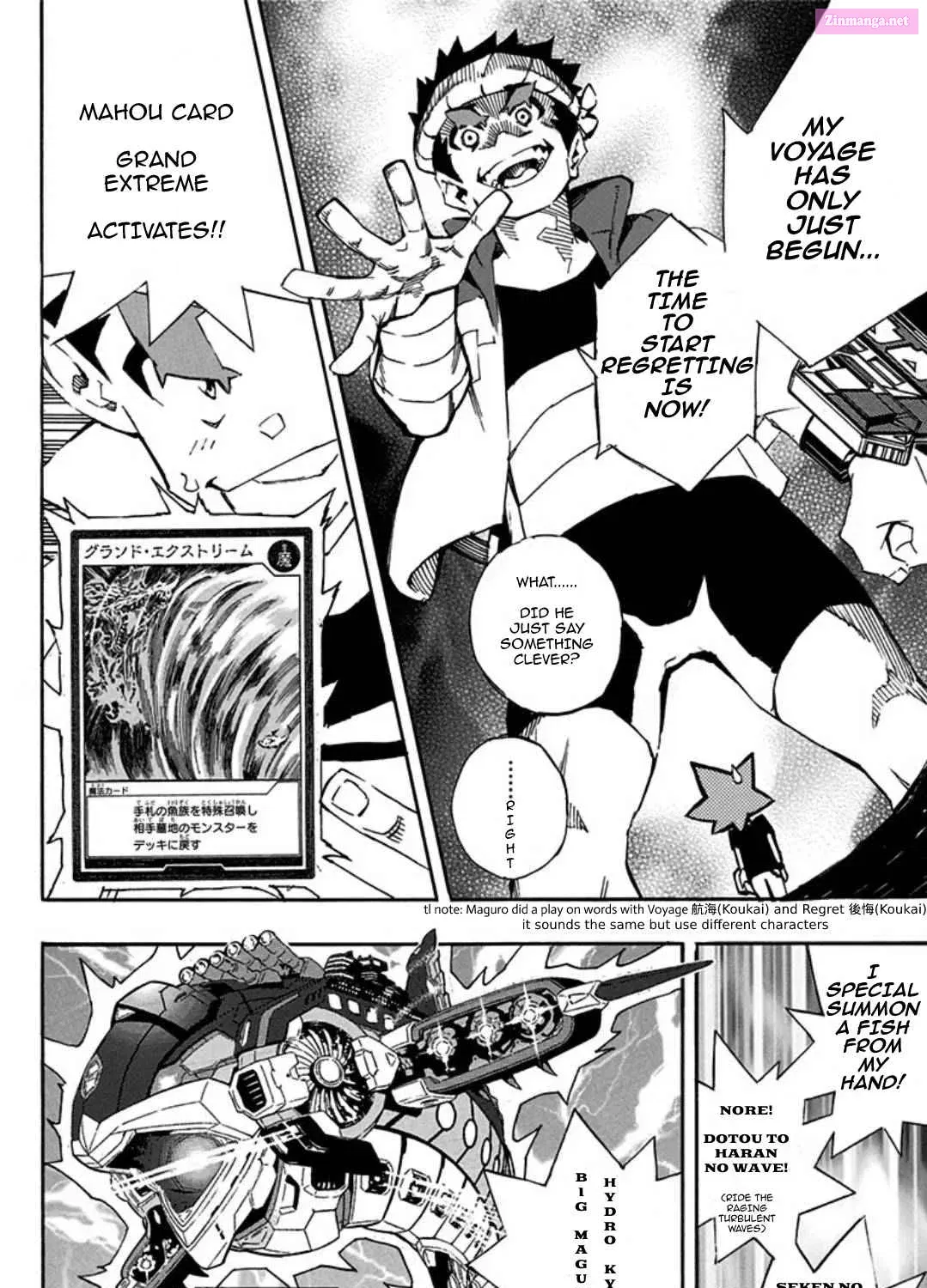 Yu-Gi-Oh! SEVENS Luke! Bakuretsu Hadou Den!! Chapter 8 page 27 - MangaKakalot