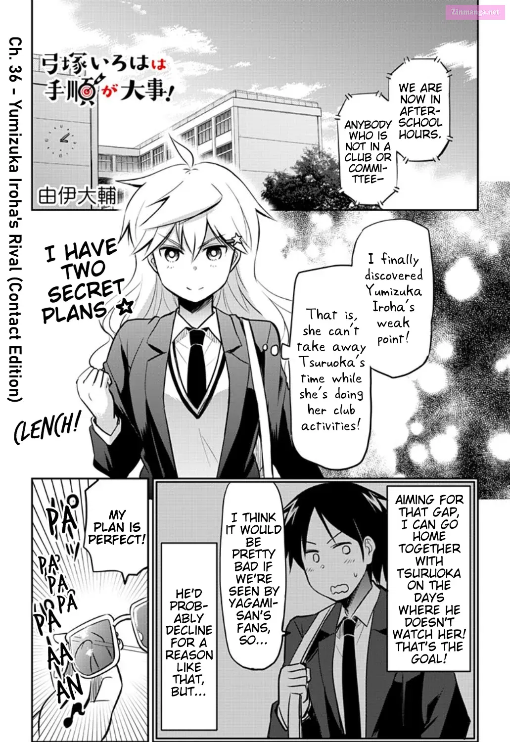 YUMIZUKA IROHA WA TEJUN GA DAIJI! Chapter 36 page 1 - MangaNelo