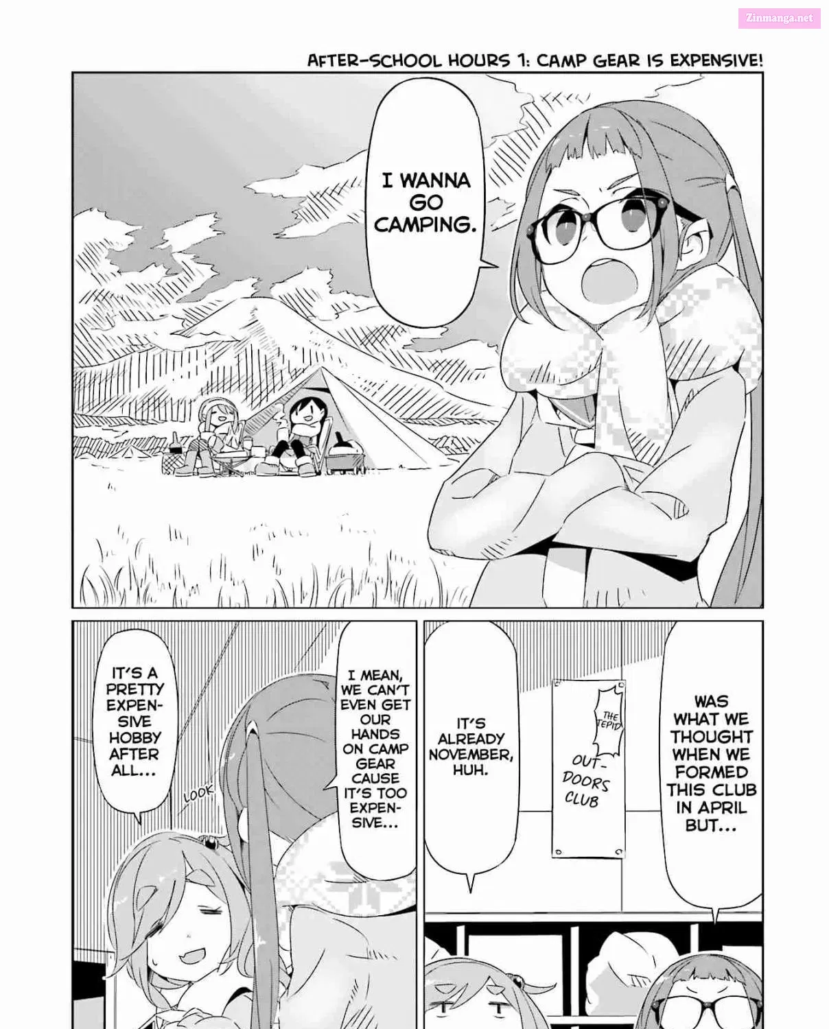 Yuru camp Chapter 18.5 page 5 - Mangabat