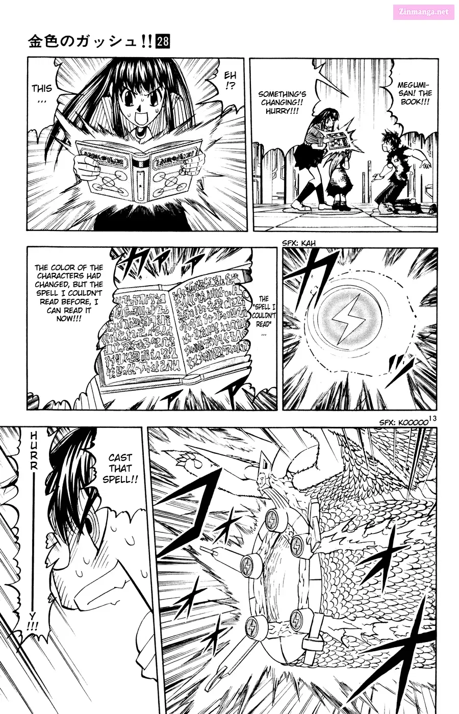 Zatch Bell!! Chapter 266 page 13 - MangaNelo