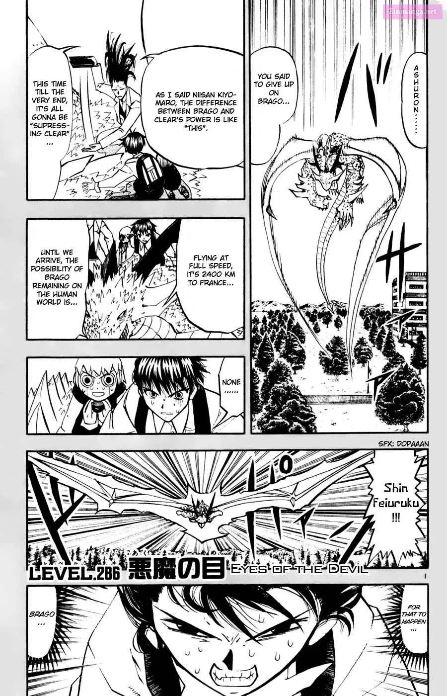 Zatch Bell!! Chapter 286 page 1 - MangaNato