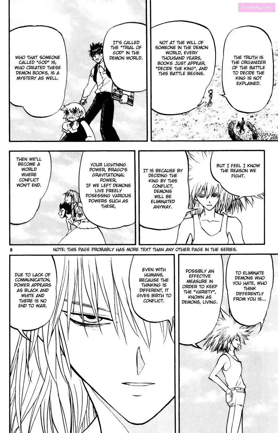 Zatch Bell!! Chapter 289 page 8 - Mangabat