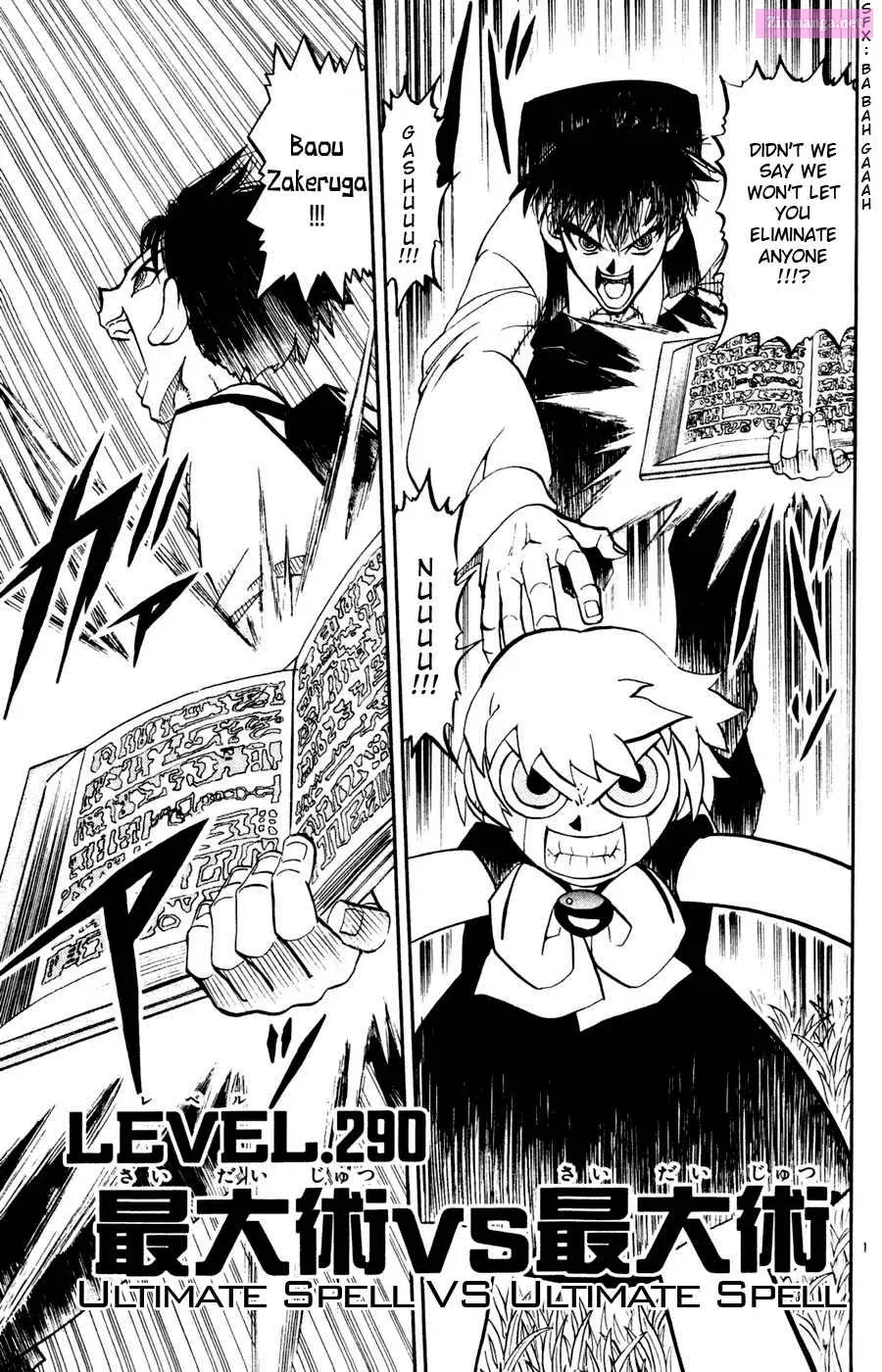 Zatch Bell!! Chapter 290 page 1 - MangaKakalot