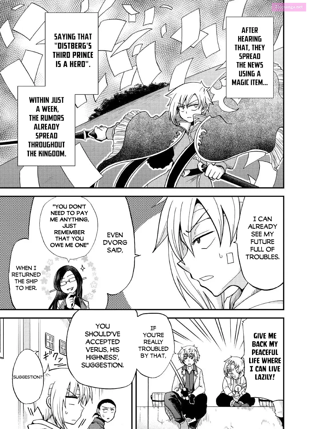 Zense wa Kentei. Konjou Kuzu Ouji Chapter 25.2 page 6 - Mangabat